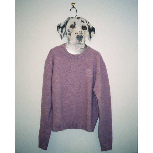 Brushed Wool Crewneck Sweater